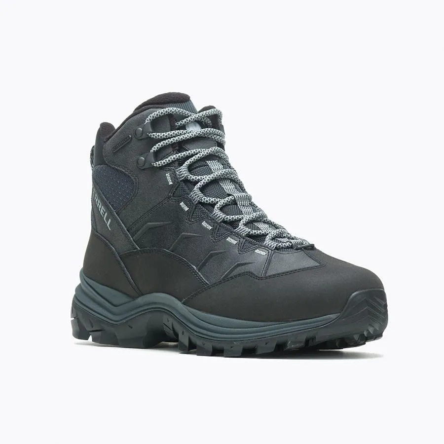 Merrell Men's Thermo Chill Mid Waterproof Boots- Black
