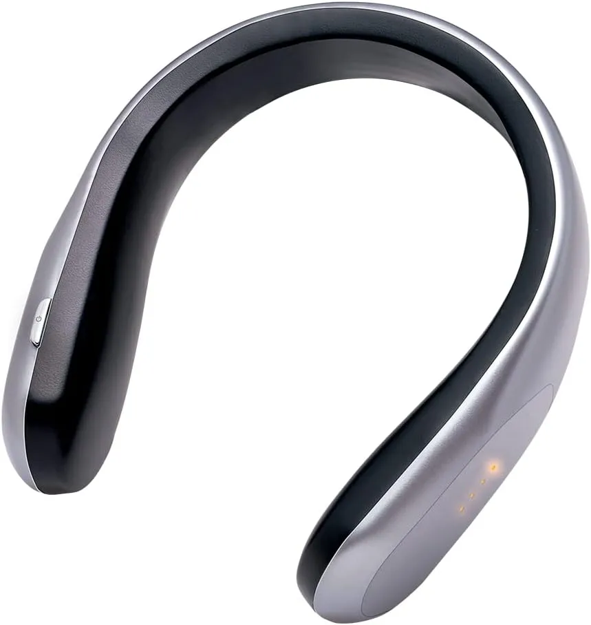 Ontel Handy Heater Freedom - Wearable Neck Heater for Cold Winters, 4 Heat Settings & Comfort-Heat Technology, Cordless Personal Heater for On-the-Go Heating, USB Rechargeable, 6 Hour Battery Life