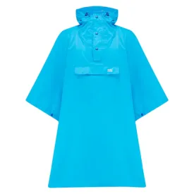 Origin 2 Waterproof Poncho - Neon Blue