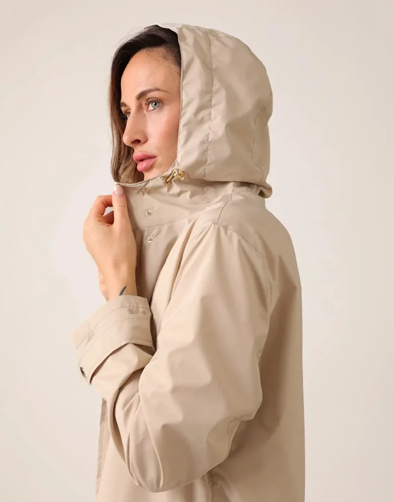 Posh pac-a-mac - fawn