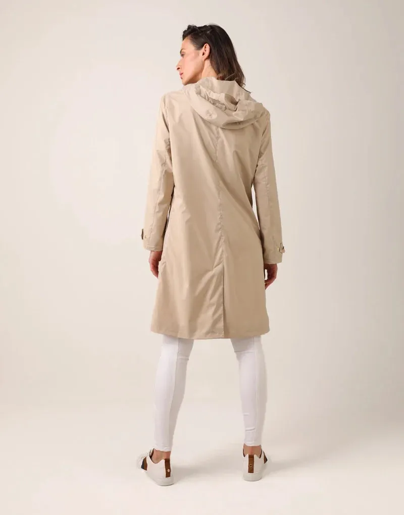 Posh pac-a-mac - fawn
