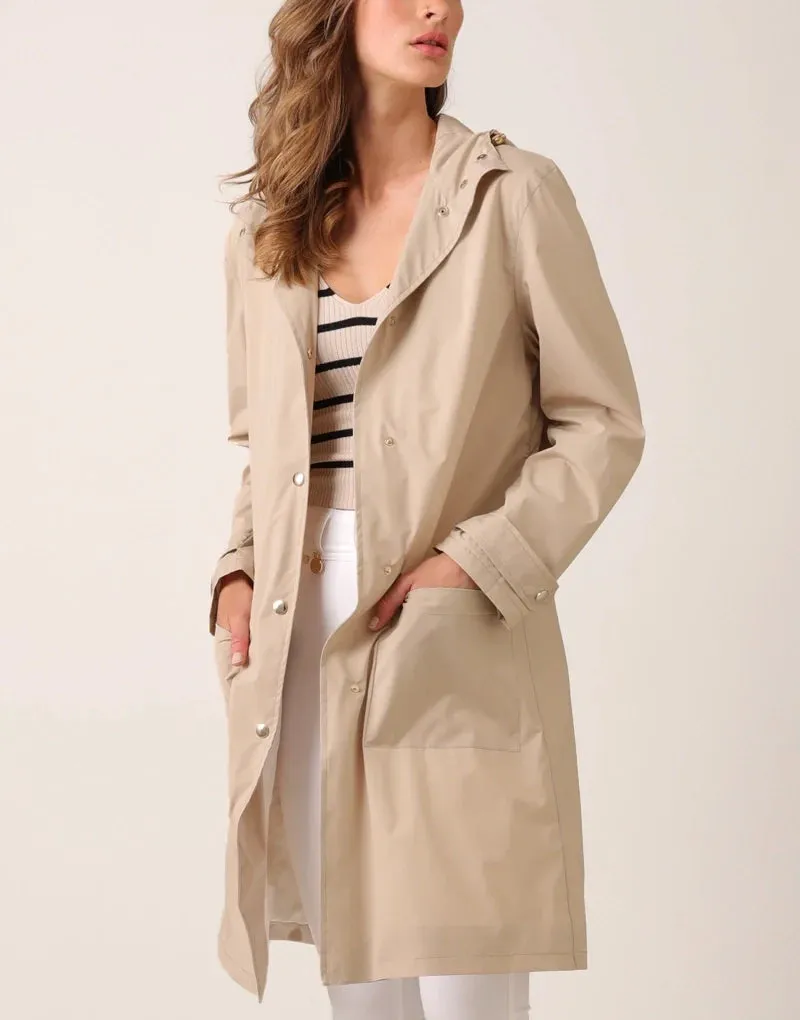 Posh pac-a-mac - fawn