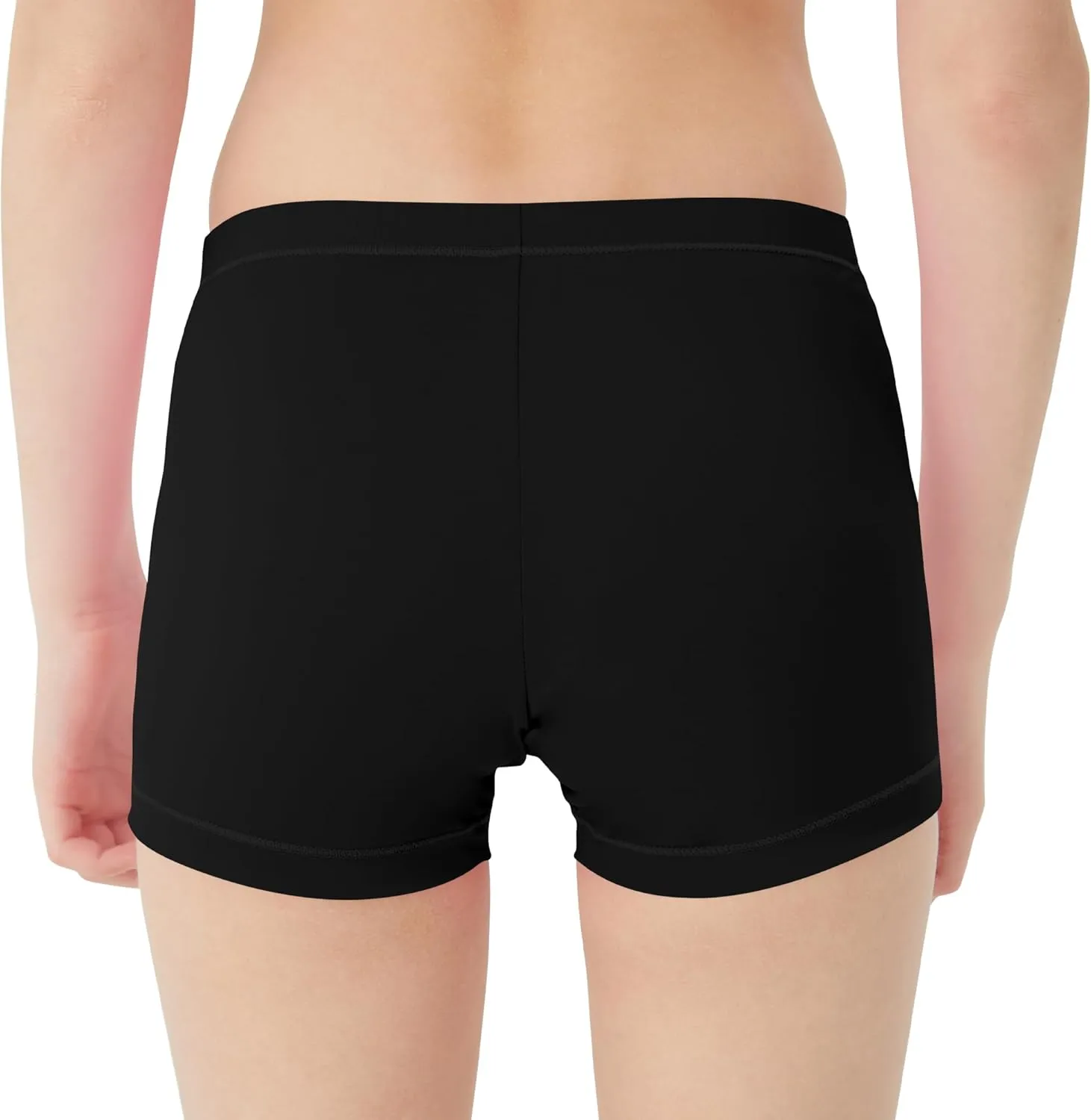 QBK Toddler Girls Swim Shorts 2T-14 Boyshort Swimsuit UPF 50  Quick Dry Rash Guard Swim Bottoms