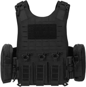 Quick Release Tactical Vest Molle Airsoft Vest for Training