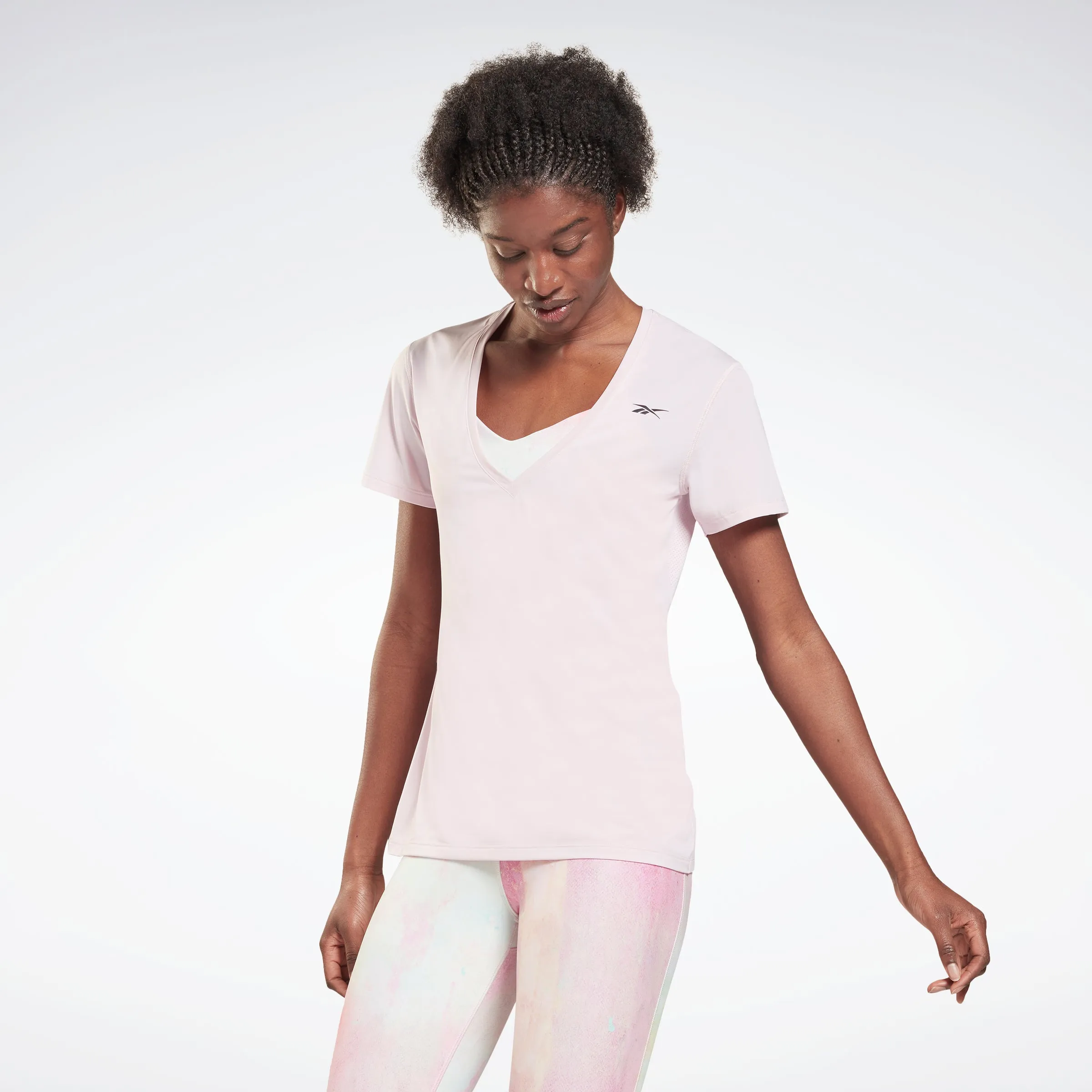 Reebok Apparel Women Activchill Athletic T-Shirt Frober
