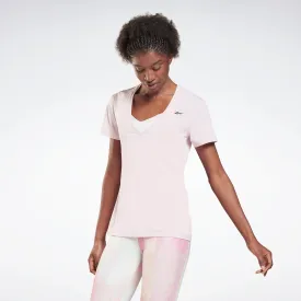 Reebok Apparel Women Activchill Athletic T-Shirt Frober