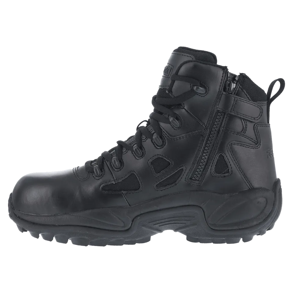 Reebok Rapid Response 6'' Stealth Boot w/ Composite Toe - Black