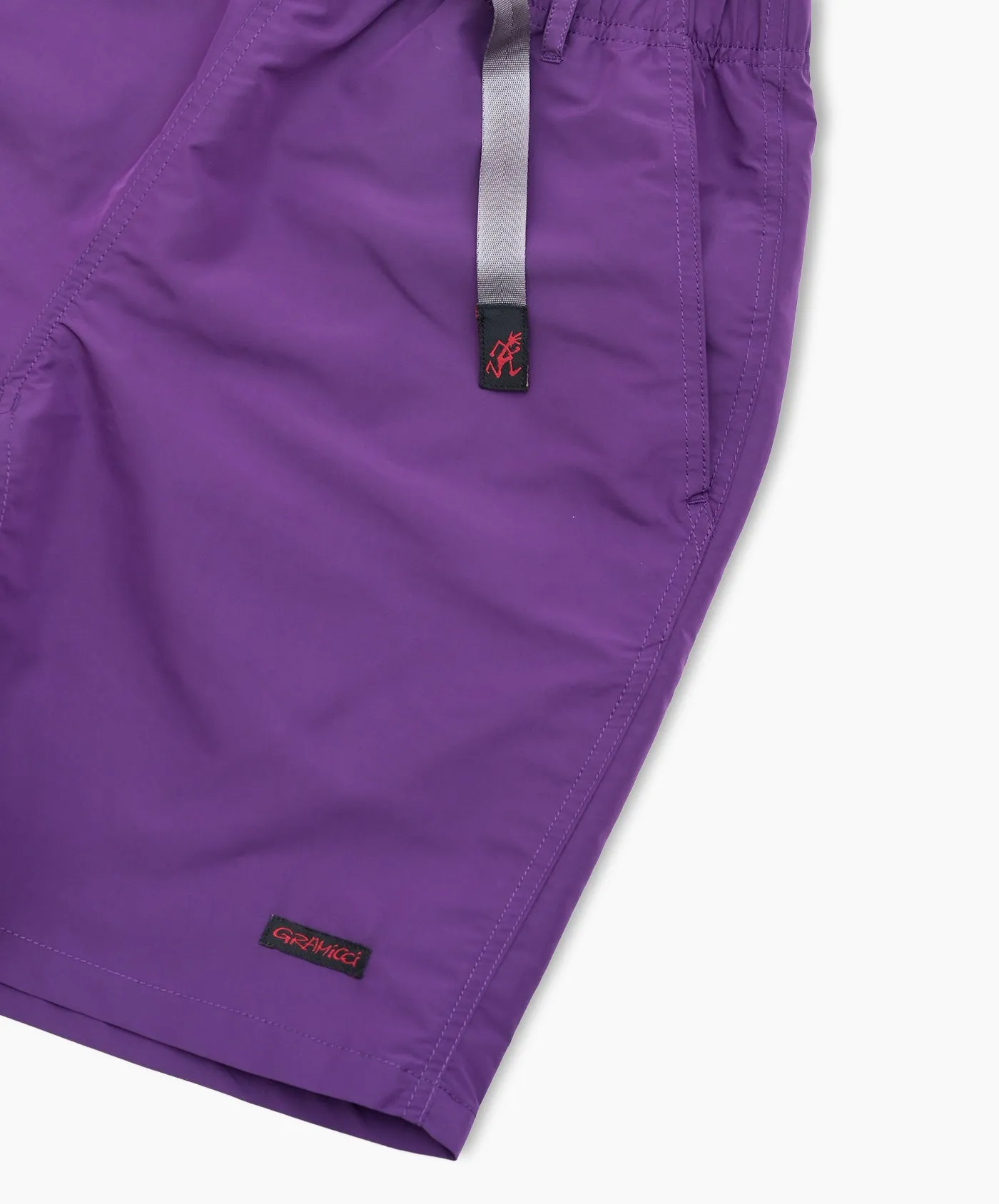 Shell Packable Shorts - Purple