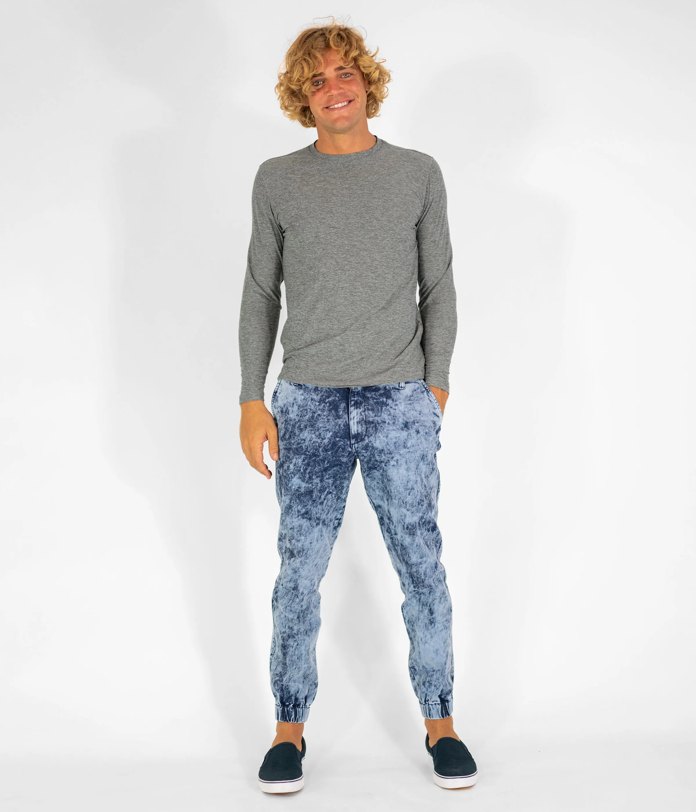 Stretch Denim Jogger