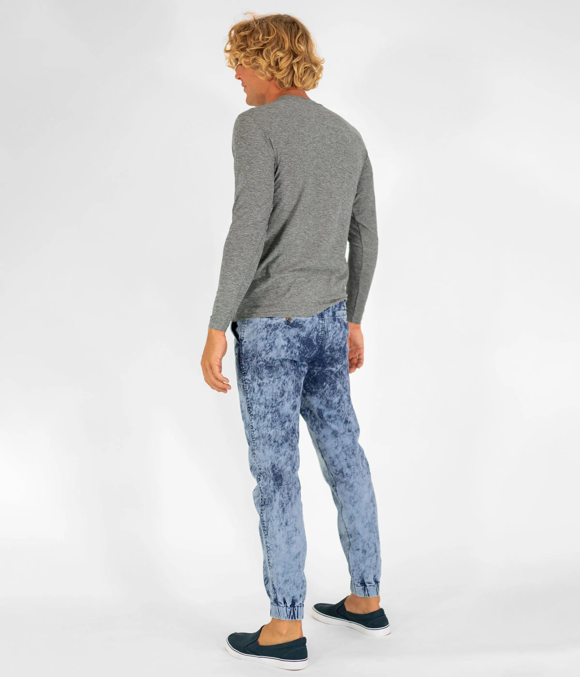 Stretch Denim Jogger