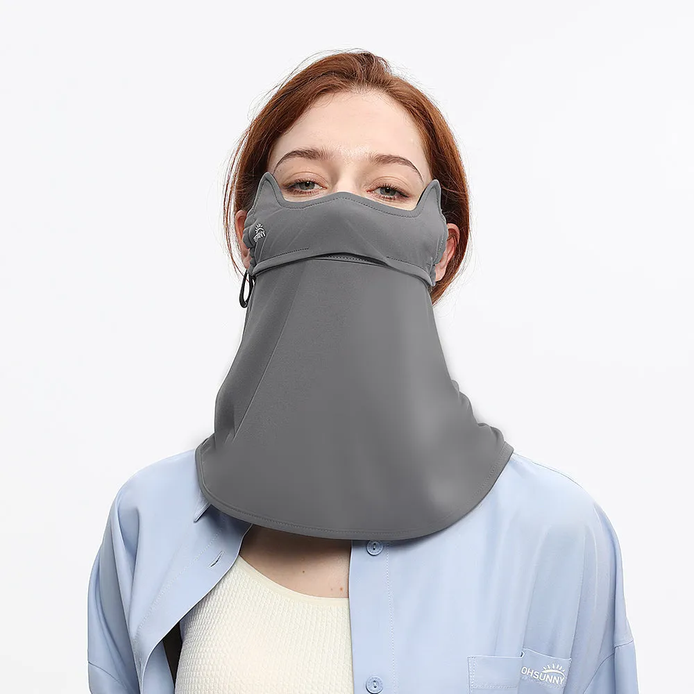 Sun Protection Face Cover Breathable UPF 50  Neck Gaiter