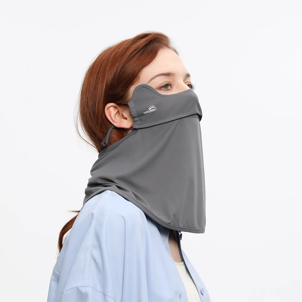 Sun Protection Face Cover Breathable UPF 50  Neck Gaiter