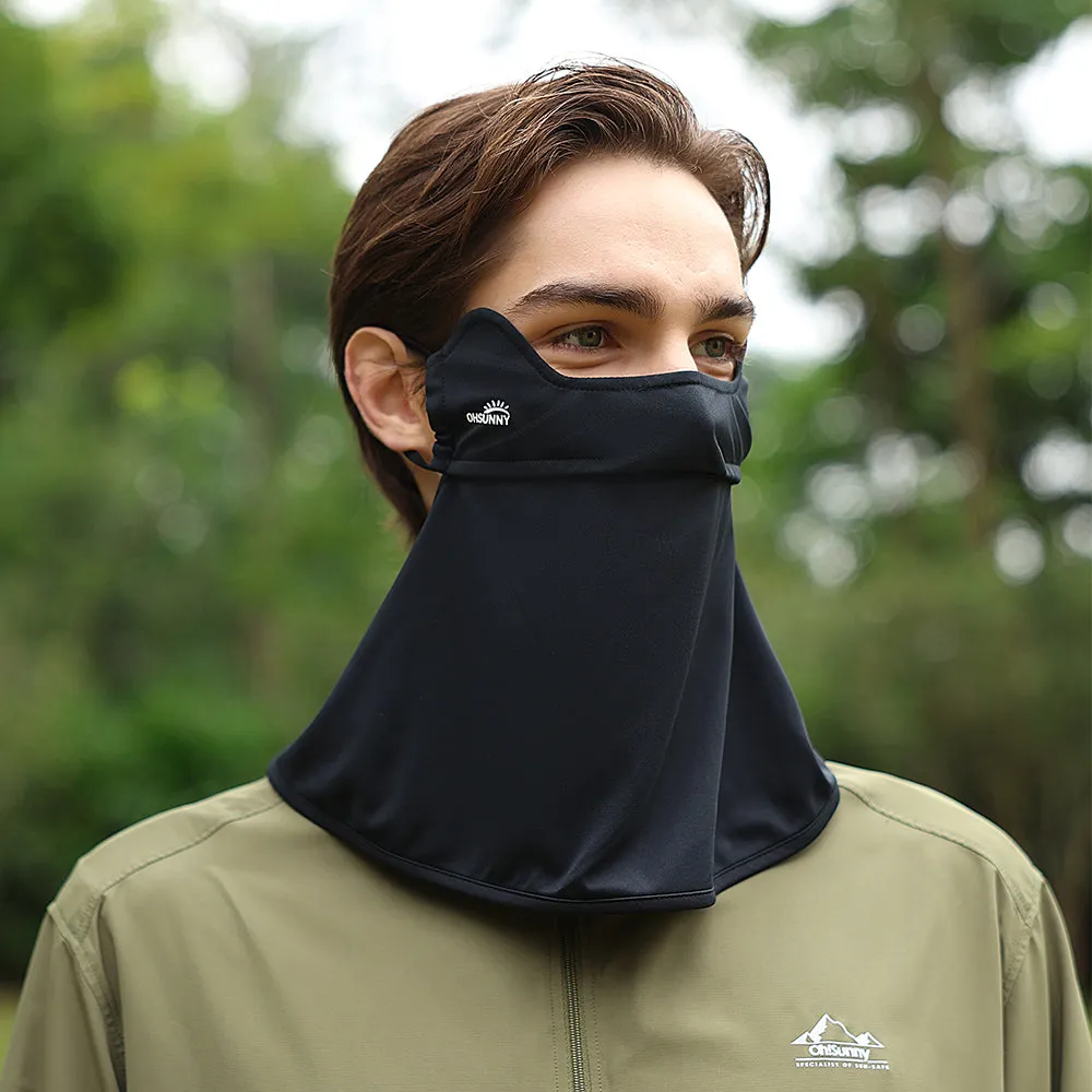 Sun Protection Face Cover Breathable UPF 50  Neck Gaiter