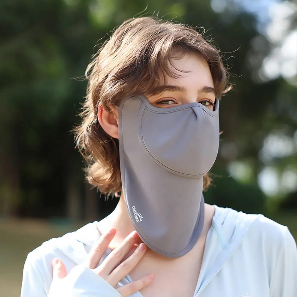 Sun Protection Face Mask Mouth-Opened Cover UPF50 
