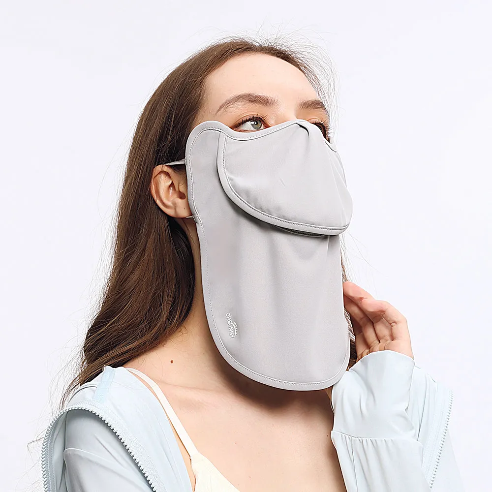 Sun Protection Face Mask Mouth-Opened Cover UPF50 