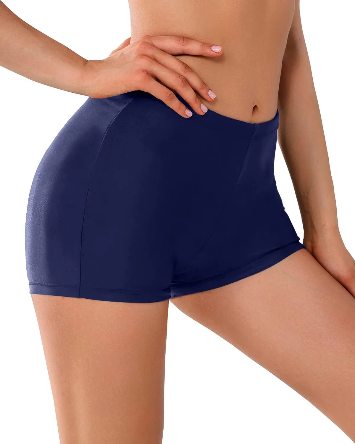 Swim Short for Womem Swim Bottom Swimsuit Boyshort Bathing Suit Bottoms Tankini Swimwear Board Shorts