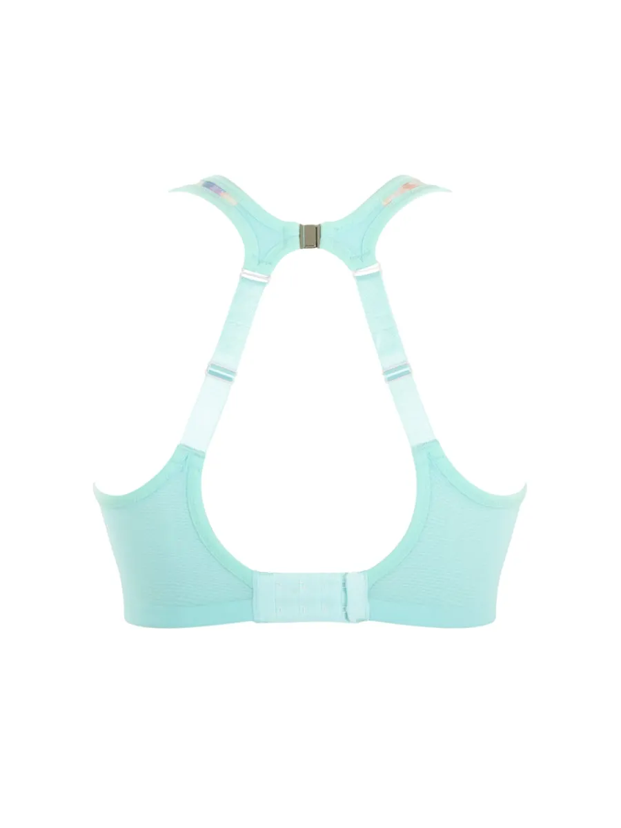 Wired Magnetic Racerback Sports Bra - Boho Print