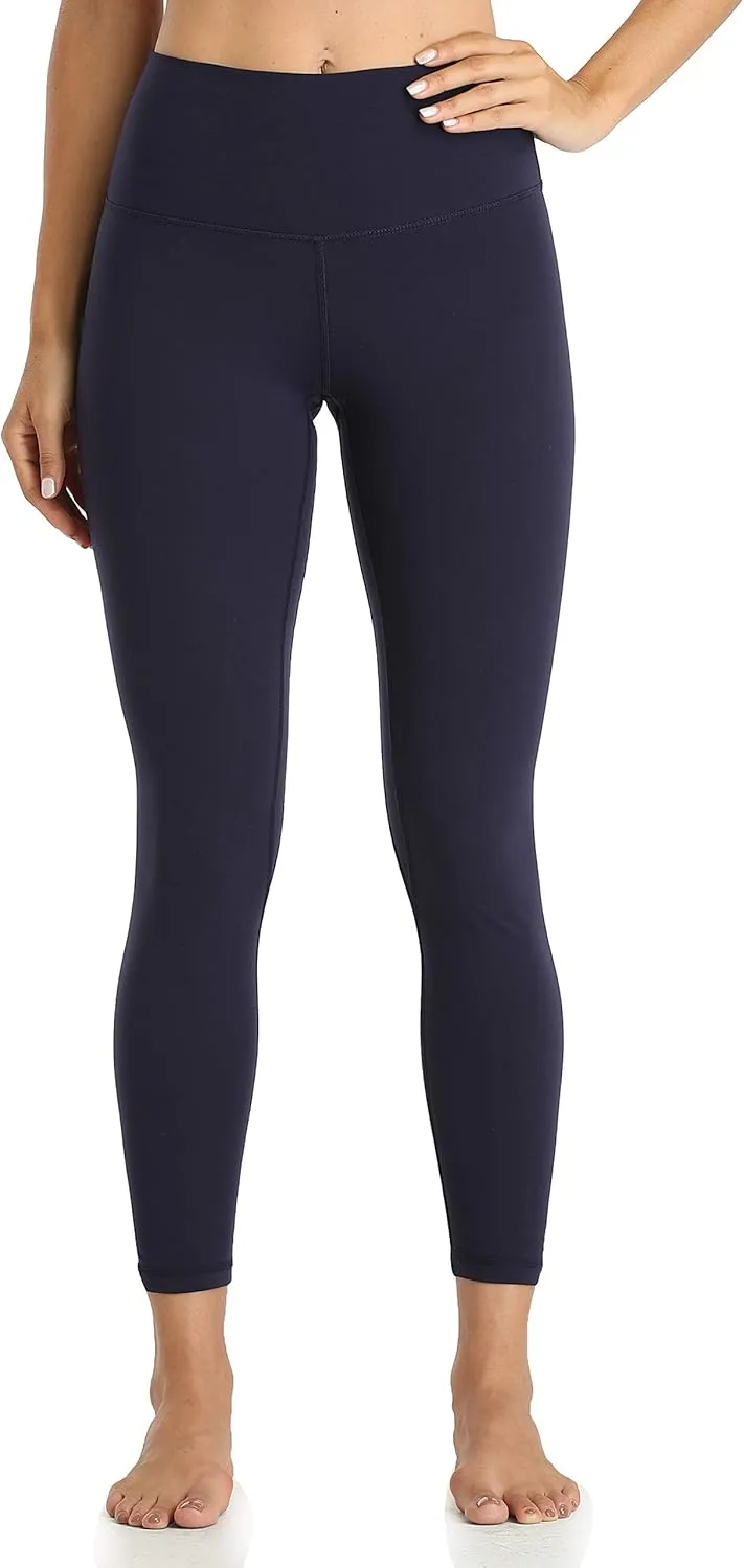 YUNOGA Women's Ultra Soft High Waisted Seamless Leggings Tummy Control Yoga Pants