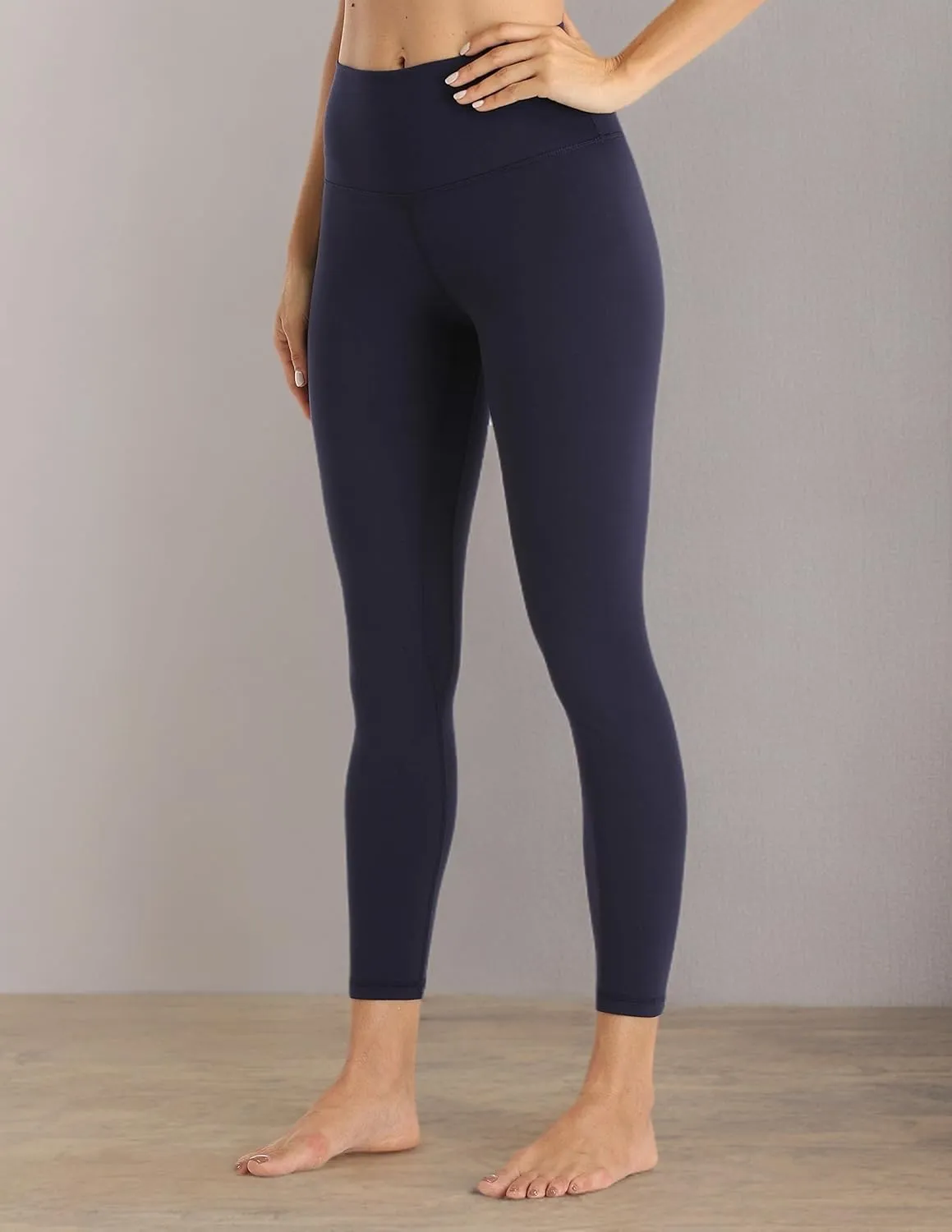 YUNOGA Women's Ultra Soft High Waisted Seamless Leggings Tummy Control Yoga Pants
