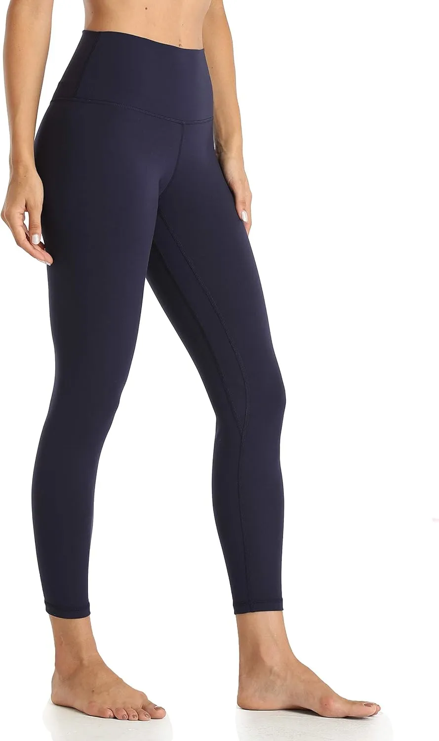 YUNOGA Women's Ultra Soft High Waisted Seamless Leggings Tummy Control Yoga Pants