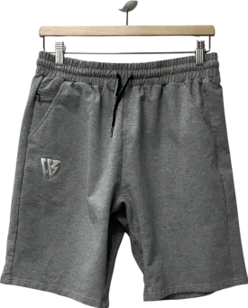ZenWill Grey Gym Shorts Running Fitness Sports Workout Shorts UK XL