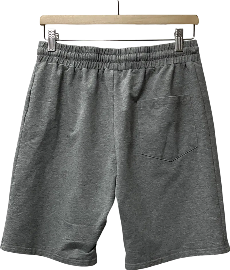 ZenWill Grey Gym Shorts Running Fitness Sports Workout Shorts UK XL